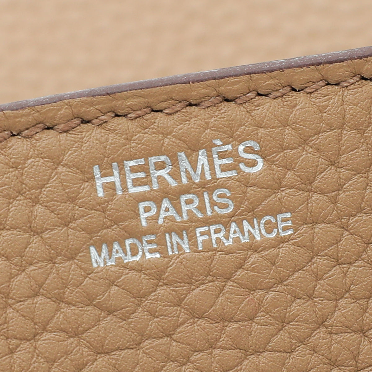 Hermes Tabac Camel JPG Shoulder Birkin Bag