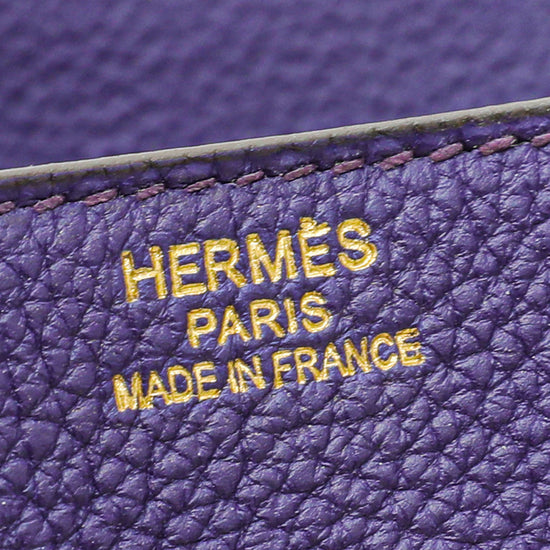 Hermes Ultraviolet Birkin 35 Bag