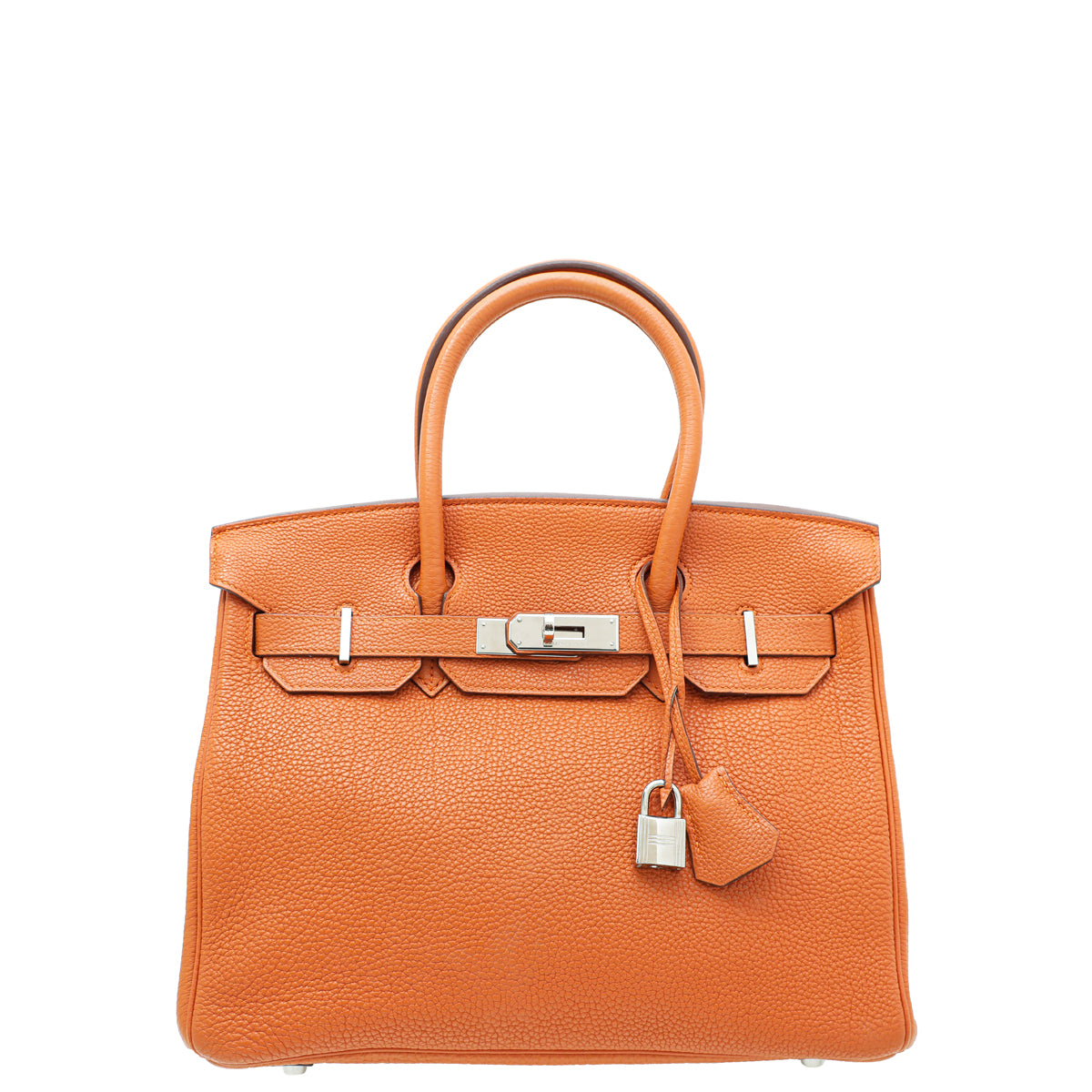 Hermes Orange Birkin 30 Bag-Hermes-THE CLOSET