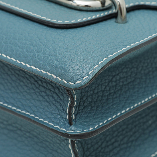 Hermes Bleu Tempete Roulis 23 Fjord Bag – The Closet
