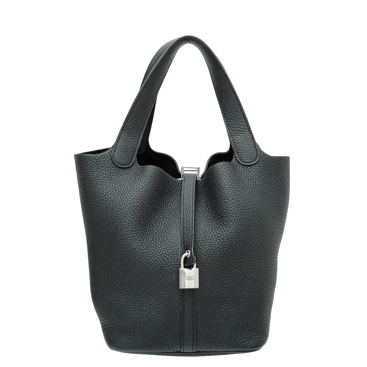 Hermes Noir Picotin Lock 22 Bag-Hermes-THE CLOSET
