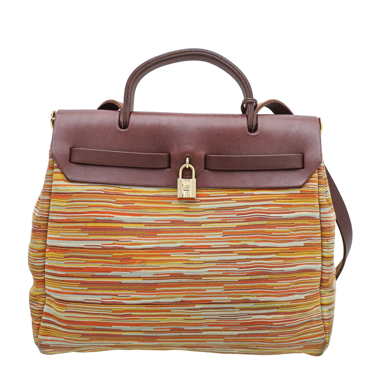 Hermes Multicolor Herbag Vibrato PM 2-in-1 2Way Bag-Hermes-THE CLOSET
