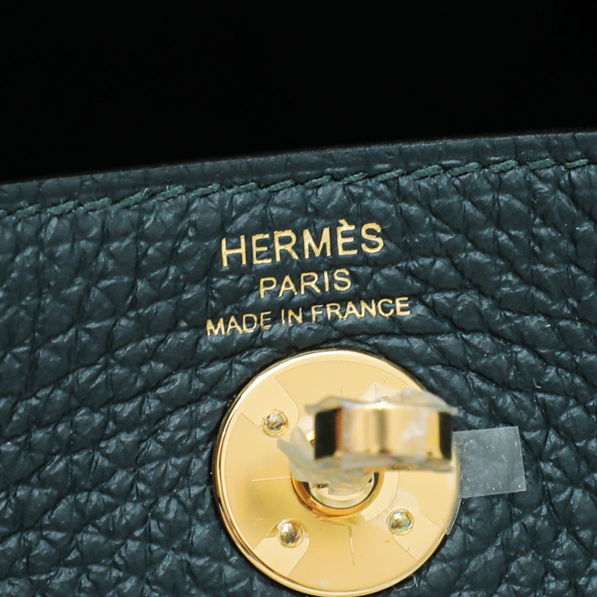 Hermes Lindy Mini Touch vert cypress, 名牌, 手袋及銀包- Carousell