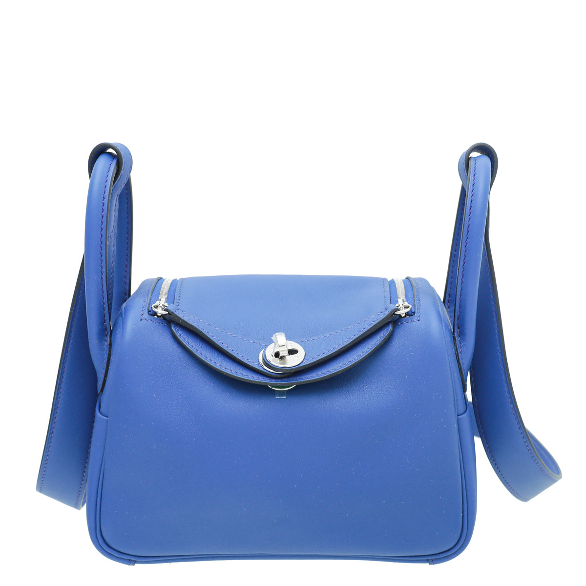 Hermes Royal Bleu Lindy 20 Mini Swift Bag-Hermes-THE CLOSET