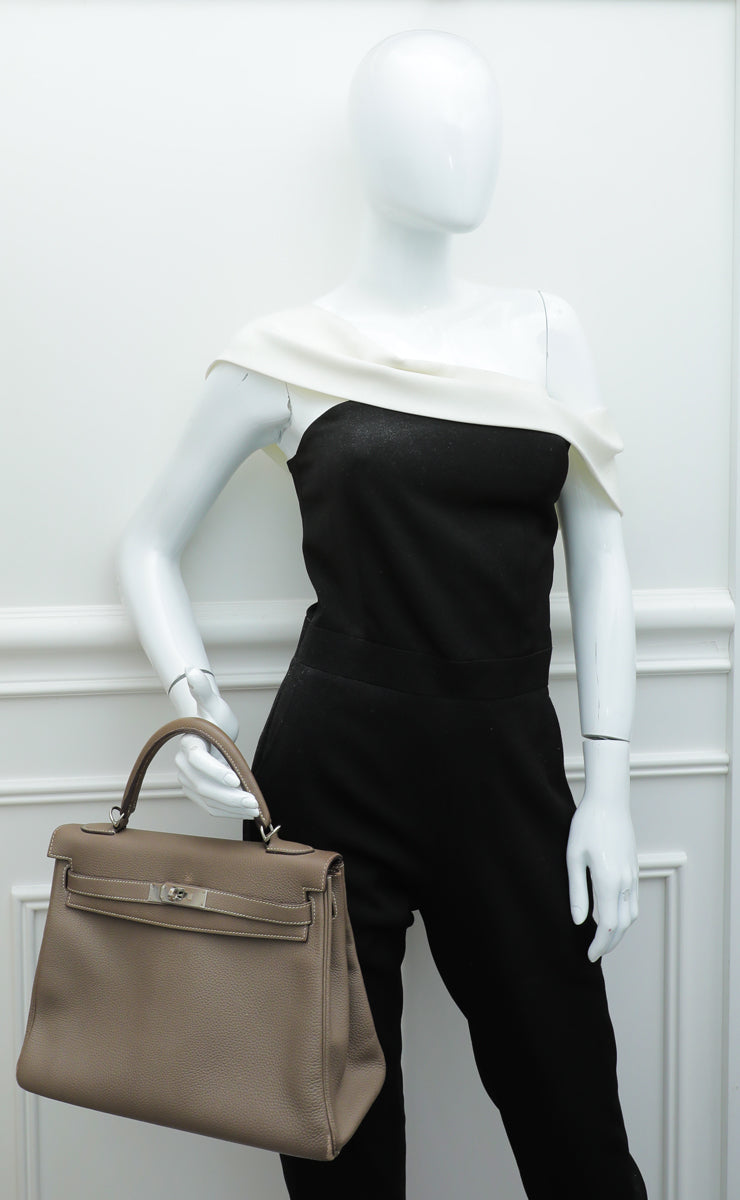 Hermes Etoupe Kelly 32 Bag – The Closet