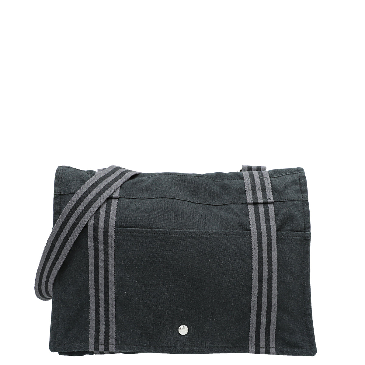 Hermes Noir Fourre Tout Vassus Messenger Bag-Hermes-THE CLOSET