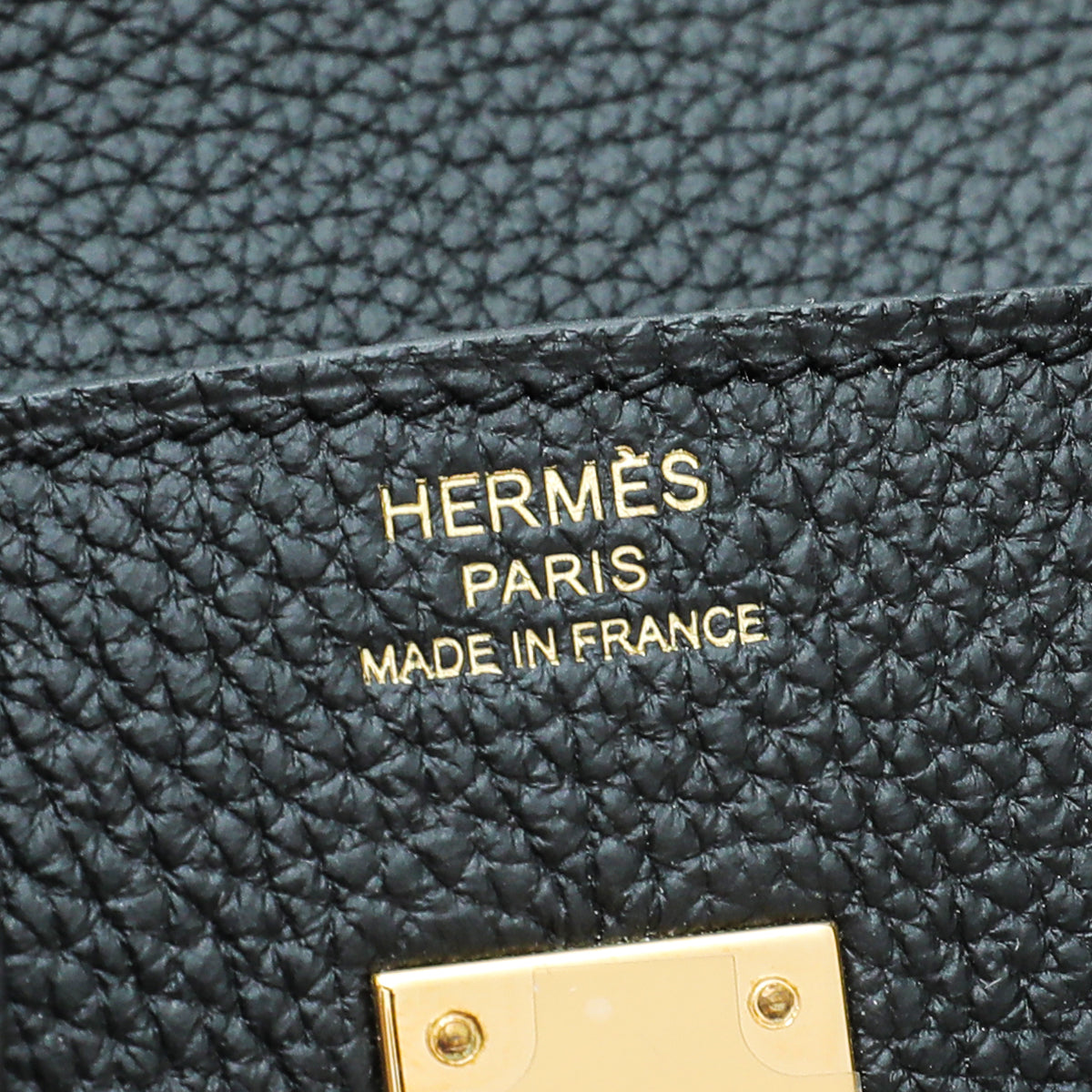 Hermes Noir Birkin 25 Bag