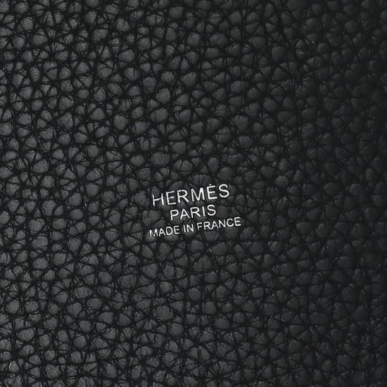 Hermes Noir Picotin 22 Bag