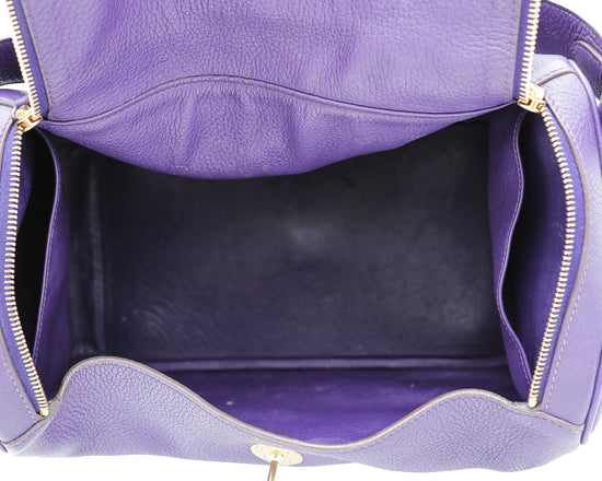Hermes Ultraviolet Lindy 30 Bag
