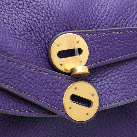 Hermes Ultraviolet Lindy 30 Bag – The Closet