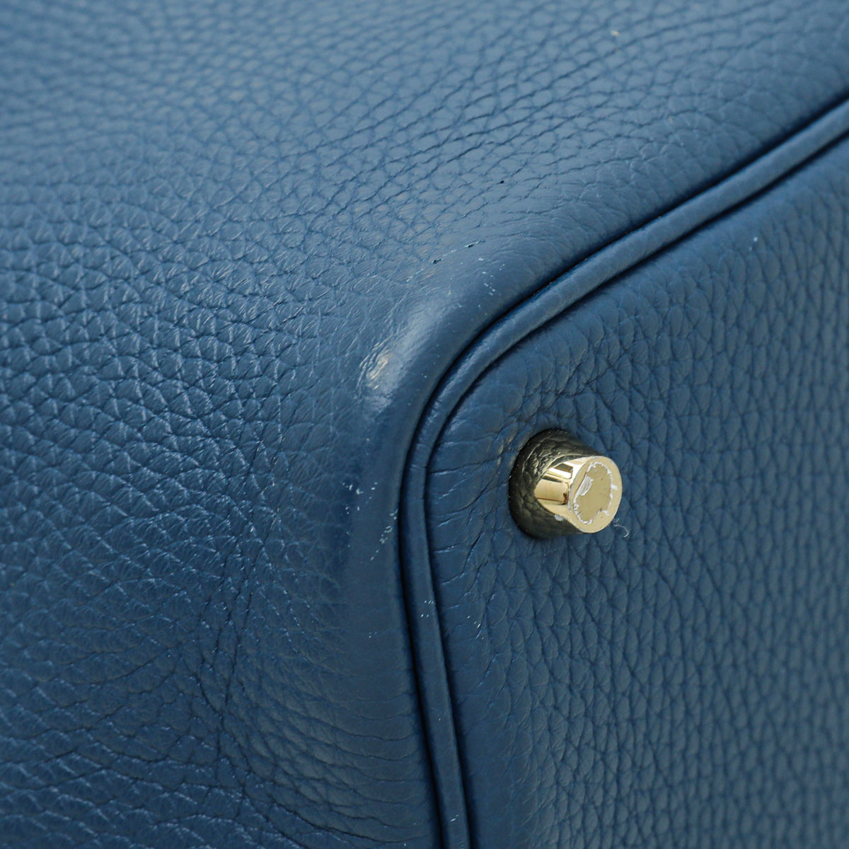 Hermes Bleu Thalassa Picotin Lock 18 Bag