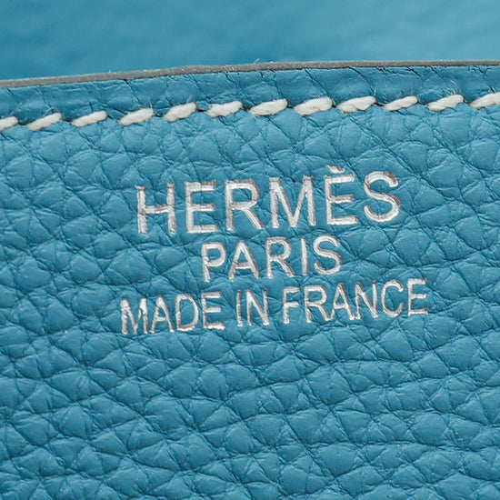Hermes Blue Jeans Birkin 35 Bag