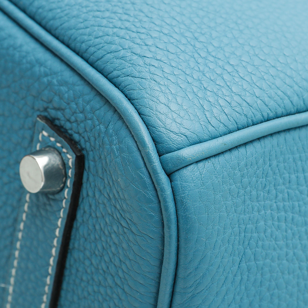 Hermes Blue Jeans Birkin 35 Bag – The Closet
