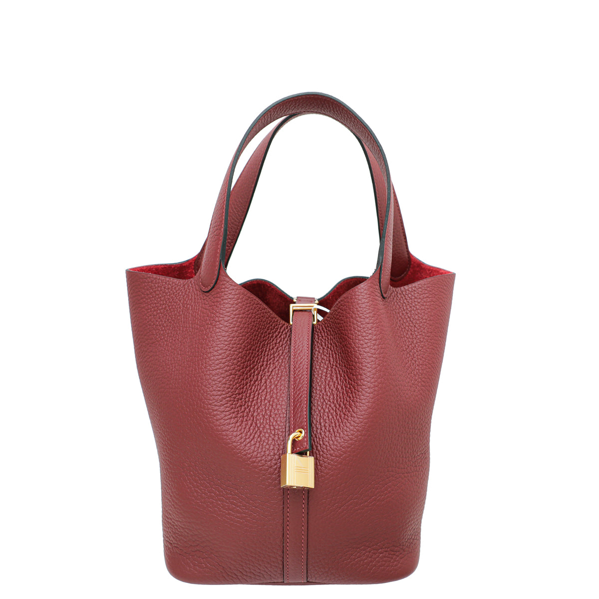 Hermes Rouge H Picotin Lock 22 Bag-Hermes-THE CLOSET