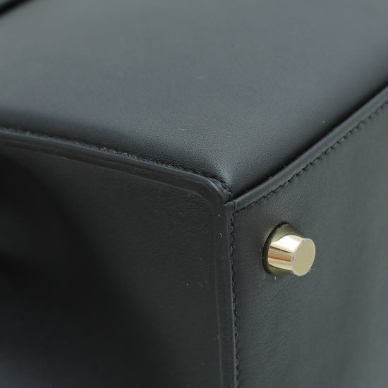 Hermes Noir Padded Sellier Kelly 25 Bag – The Closet