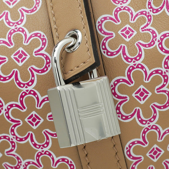 Hermes Bicolor "Lucky Daisy" Picotin Lock 18 Bag
