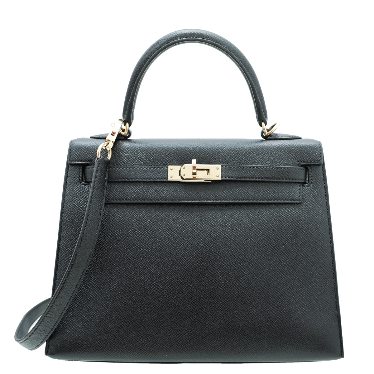 Hermes Noir Kelly 25 Bag-Hermes-THE CLOSET