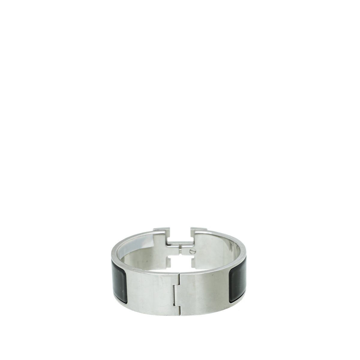 Hermes Noir Clic Clac H GM Bracelet-Hermes-THE CLOSET
