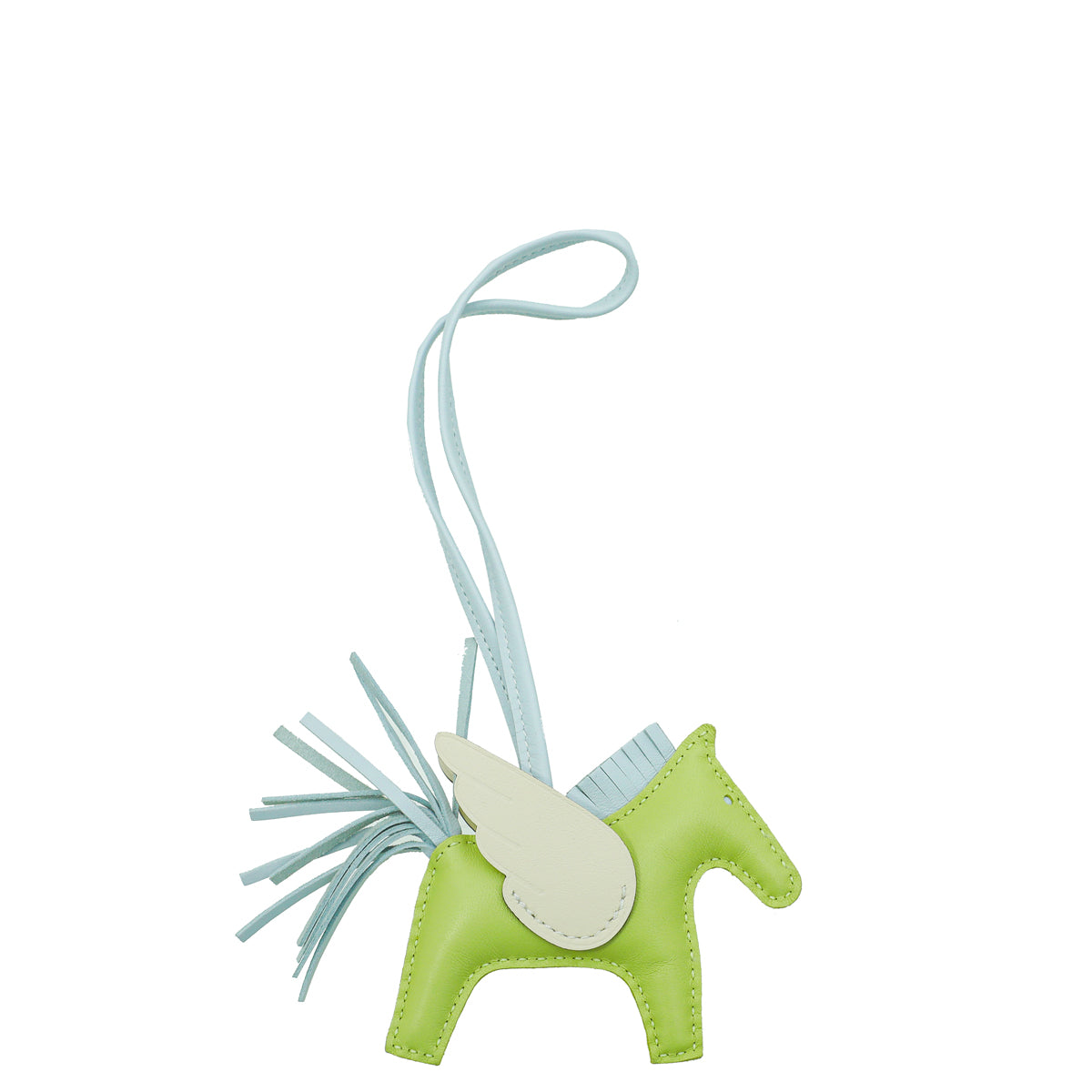 Hermes Tricolor Rodeo Pegasus Bag Charm-Hermes-THE CLOSET