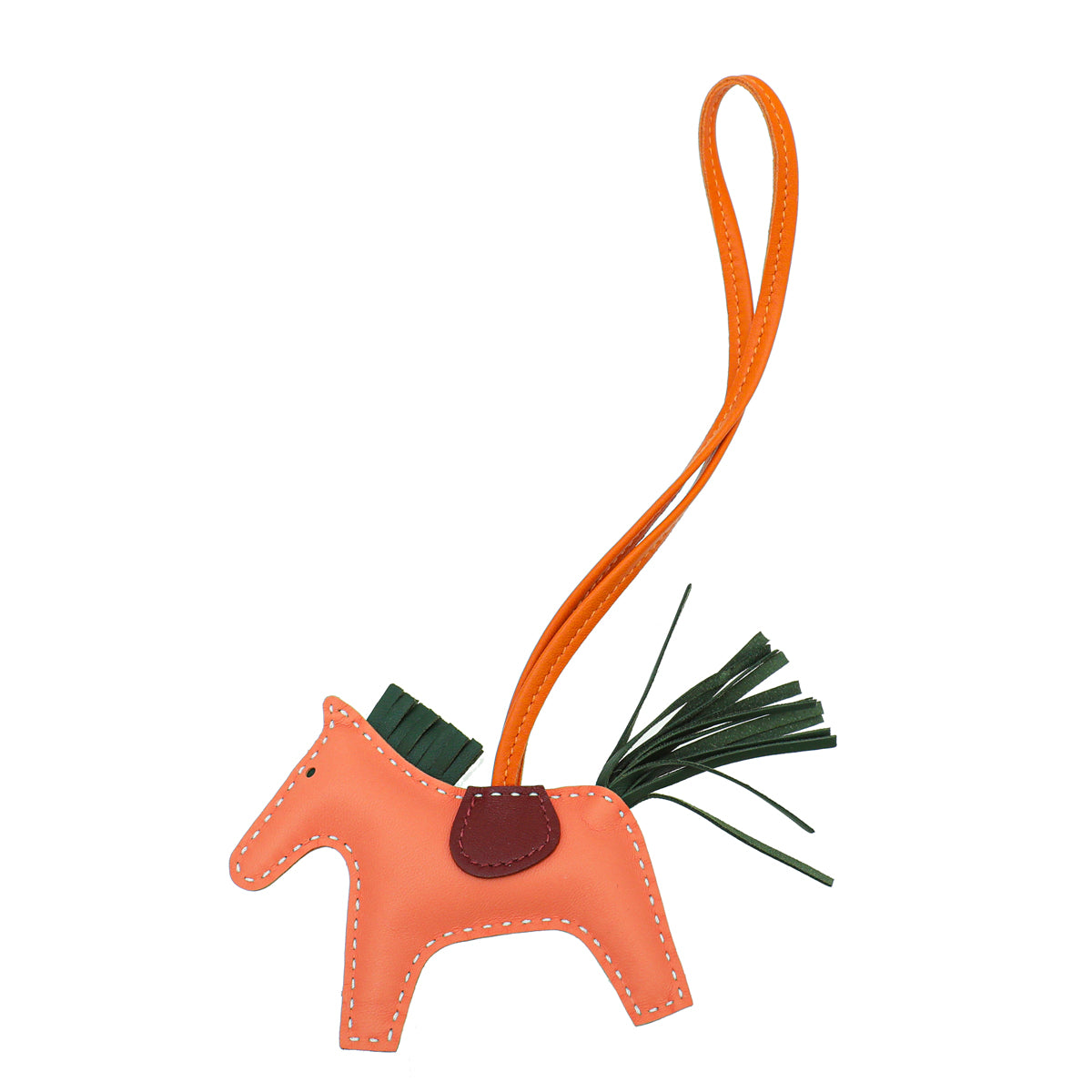 Hermes Tricolor Rodeo PM Bag Charm-Hermes-THE CLOSET