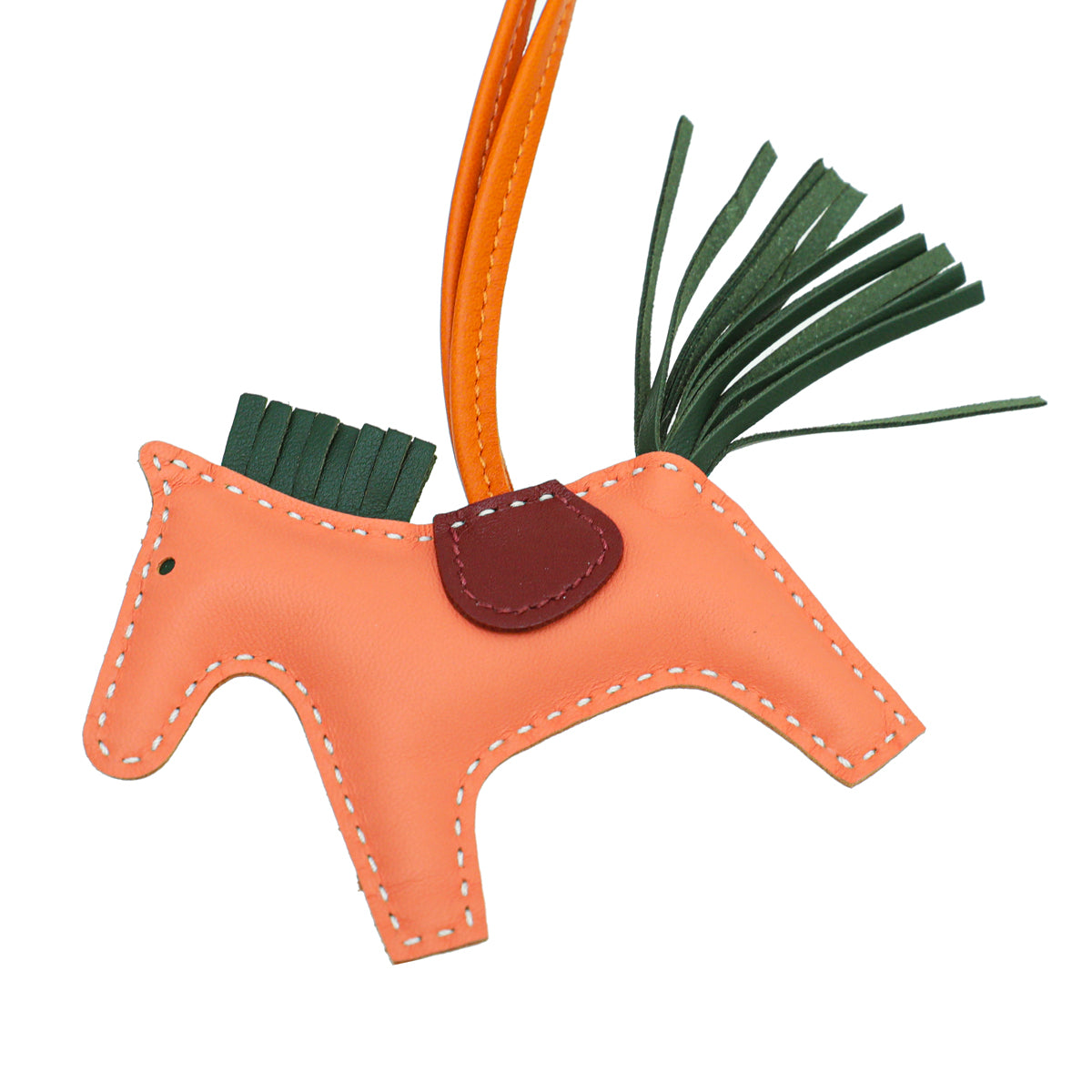 Hermes Tricolor Rodeo PM Bag Charm-Hermes-THE CLOSET