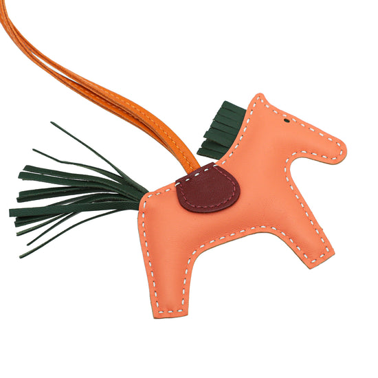 Hermes Tricolor Rodeo PM Bag Charm