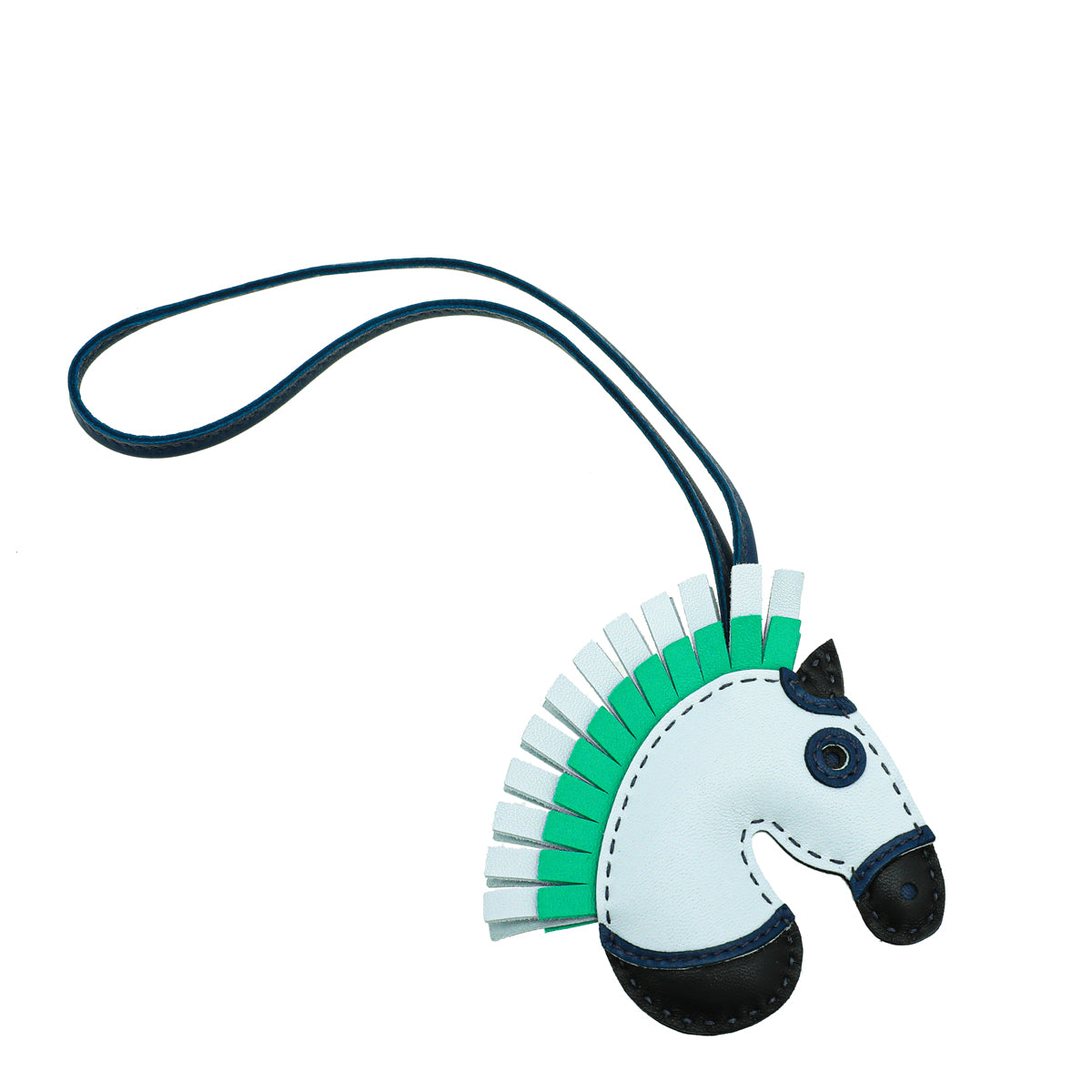 Hermes Tricolor Geegee Bag Charm-Hermes-THE CLOSET