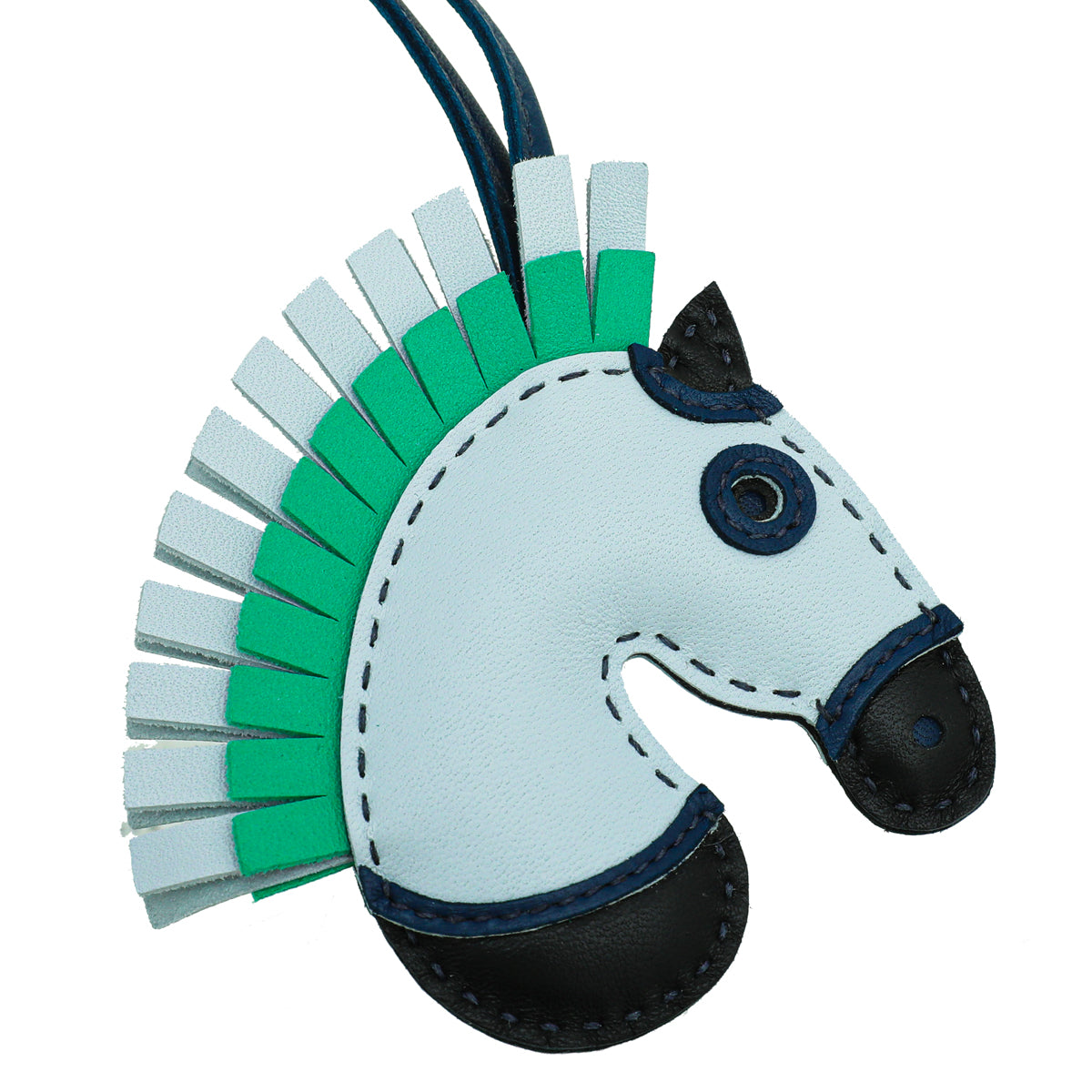 Hermes Tricolor Geegee Bag Charm-Hermes-THE CLOSET