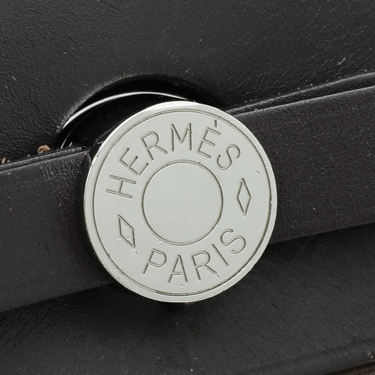 Hermes Bicolor Herbag Vache Hunter Toile PM Bag
