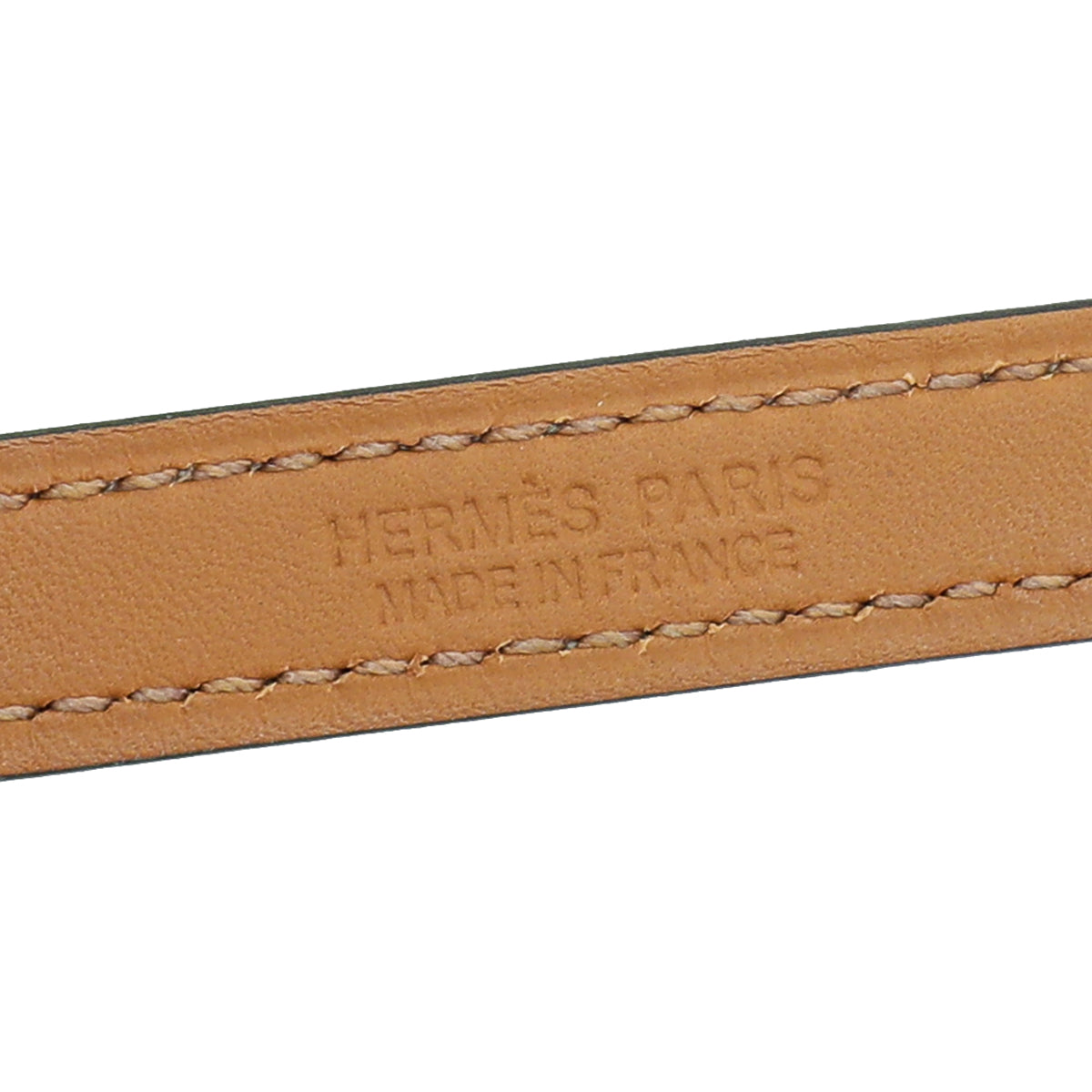 Hermes Etoupe Rivale Double Tour Bracelet
