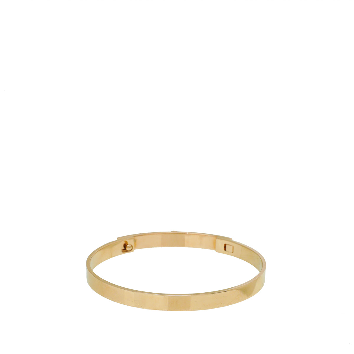Hermes 18K Rose Gold Collier de Chien Small Model Bracelet