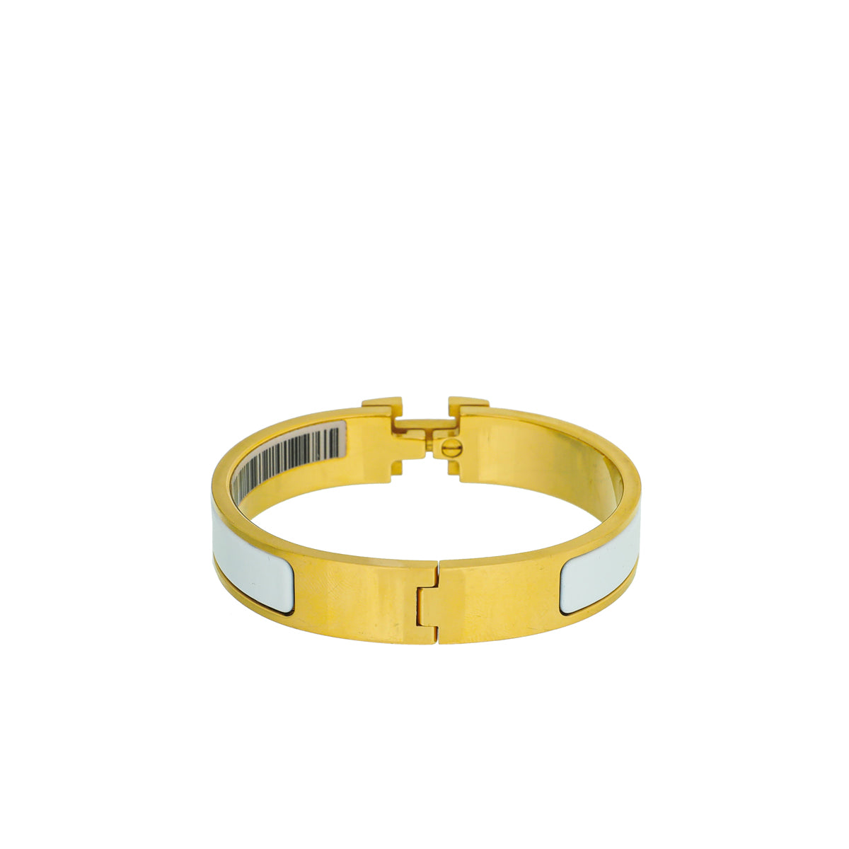 Hermes Blanc Clic H PM Bracelet-Hermes-THE CLOSET