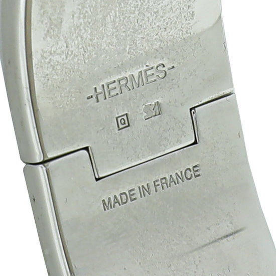 Hermes Blanc Clic Clac Pm Bracelet