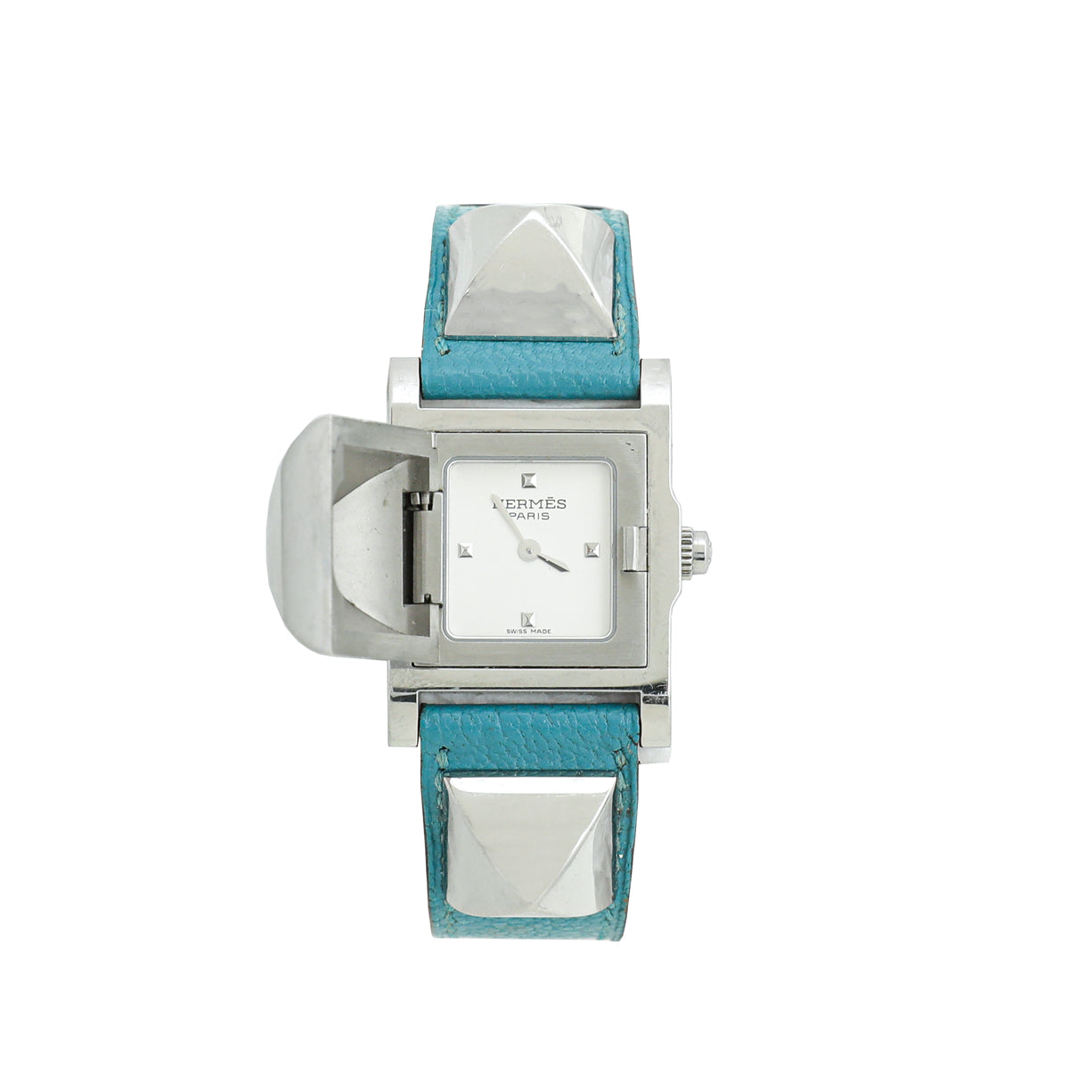 Hermes Turquoise Medor 23mm Quartz Watch-Hermes-THE CLOSET