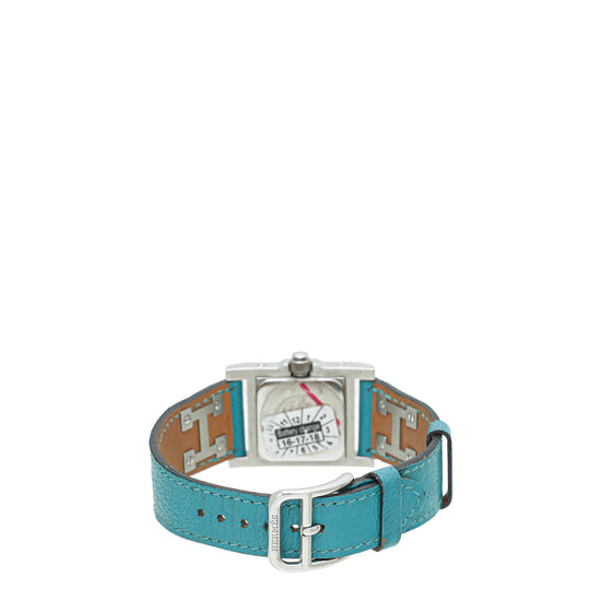 Hermes Turquoise Medor 23mm Quartz Watch