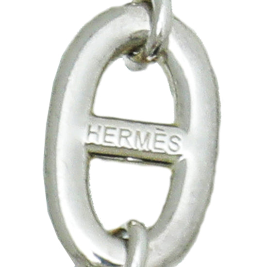 Hermes Sterling Silver Farandole 160 cm Long Necklace