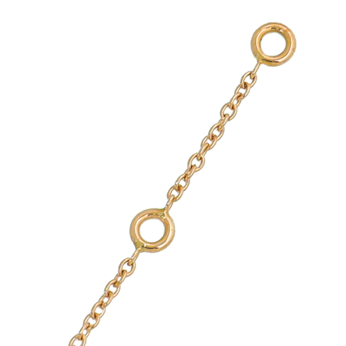 Hermes 18K Rose Gold Farandole Pendant Necklace Small
