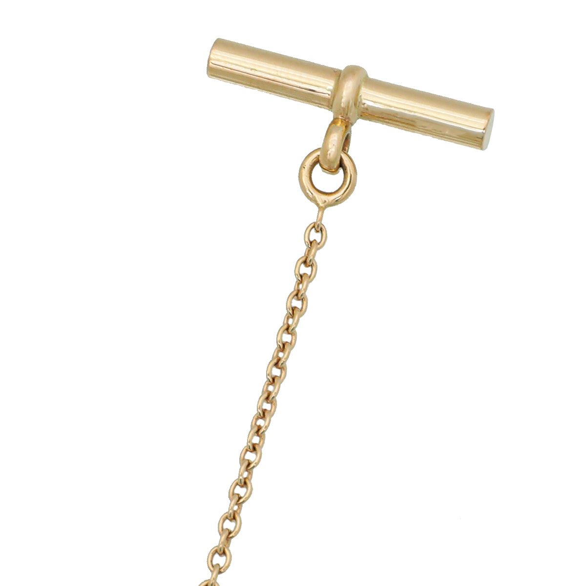 Hermes 18K Rose Gold Farandole Small Long Necklace-Hermes-THE CLOSET