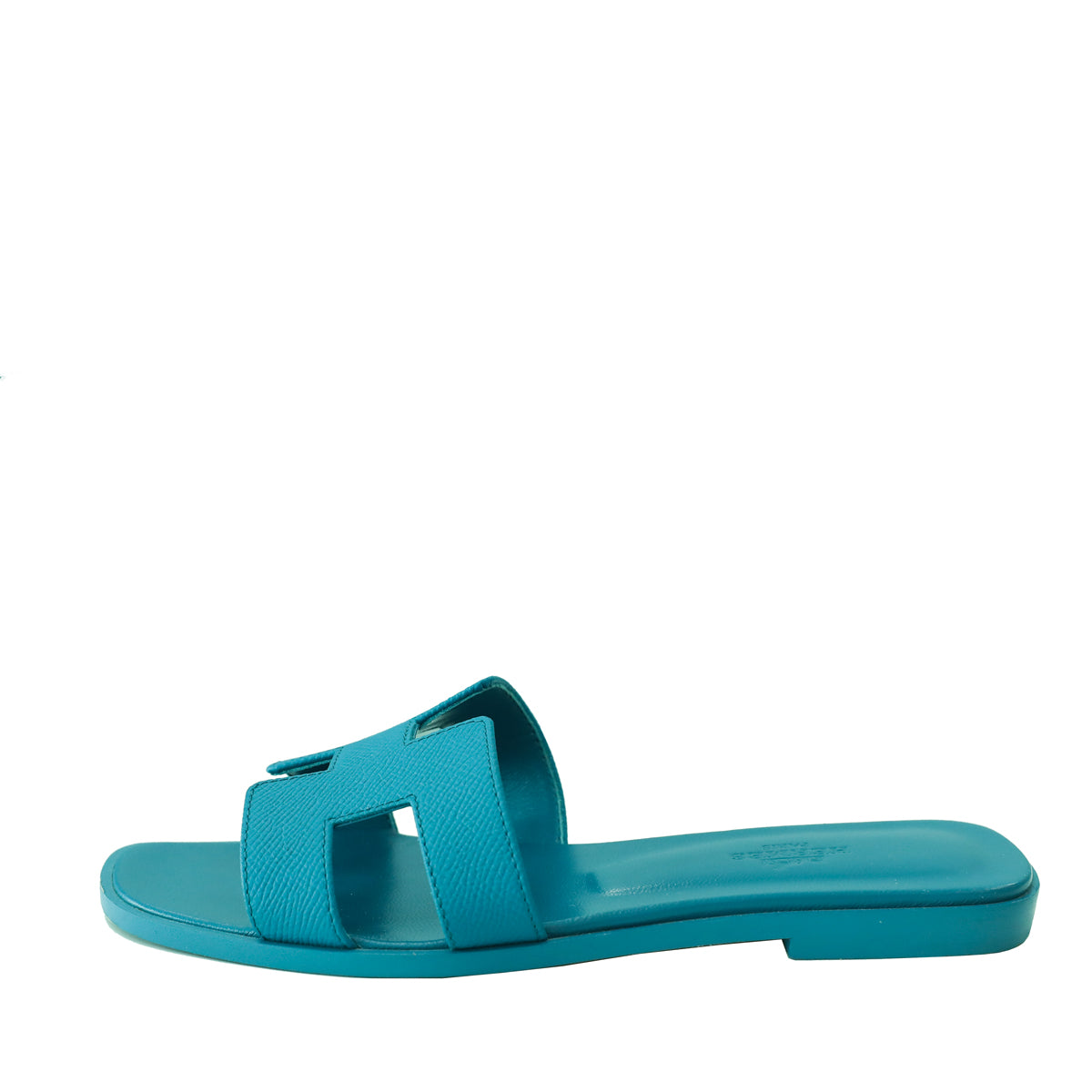 Hermes Navy Blue Epsom Oasis Sandal 36.5 – The Closet