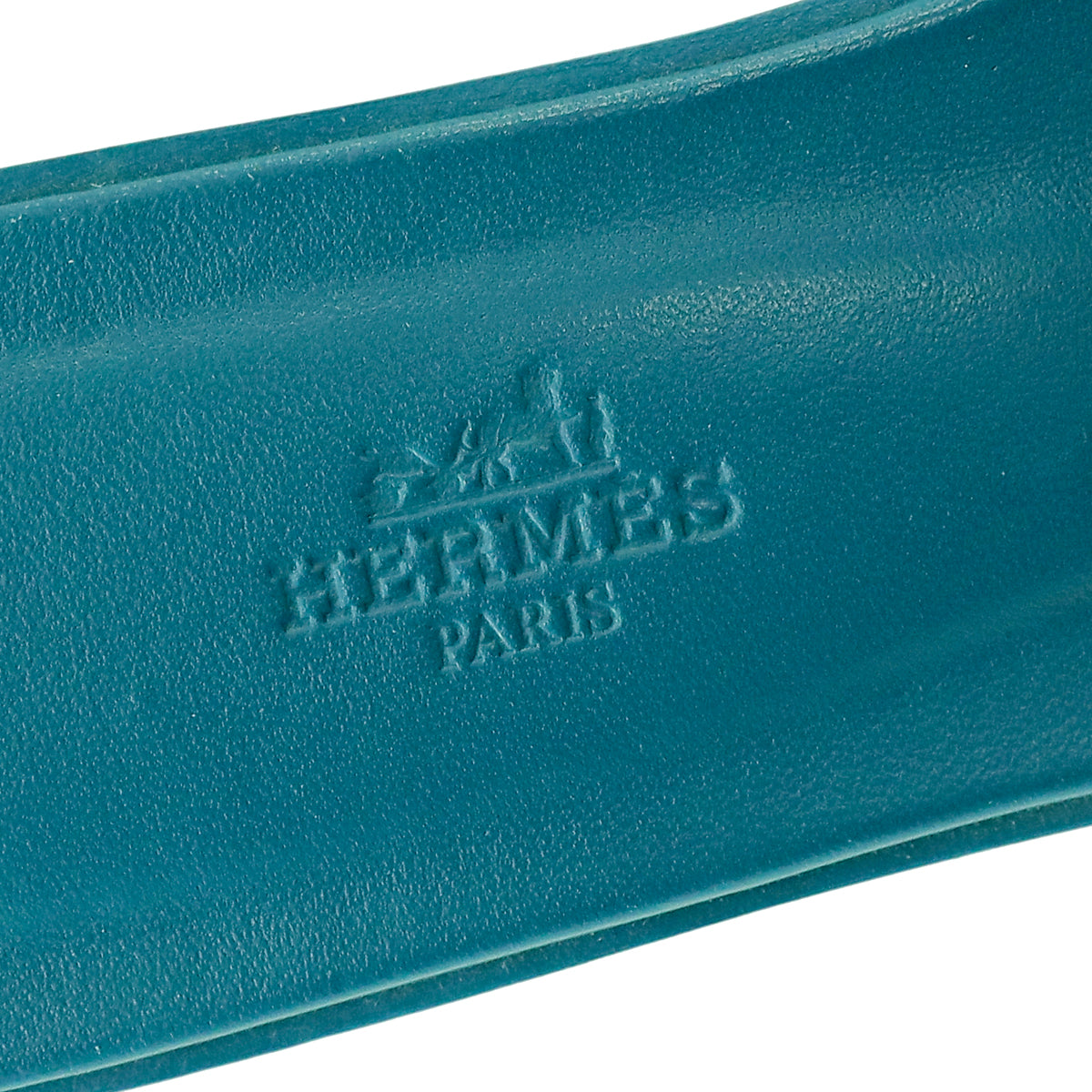 Hermes Blue Izmir Oran Epsom Sandals