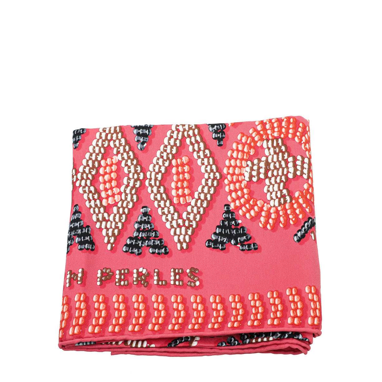 Hermes Multicolor Kelly En Perles Silk Scarf-Hermes-THE CLOSET