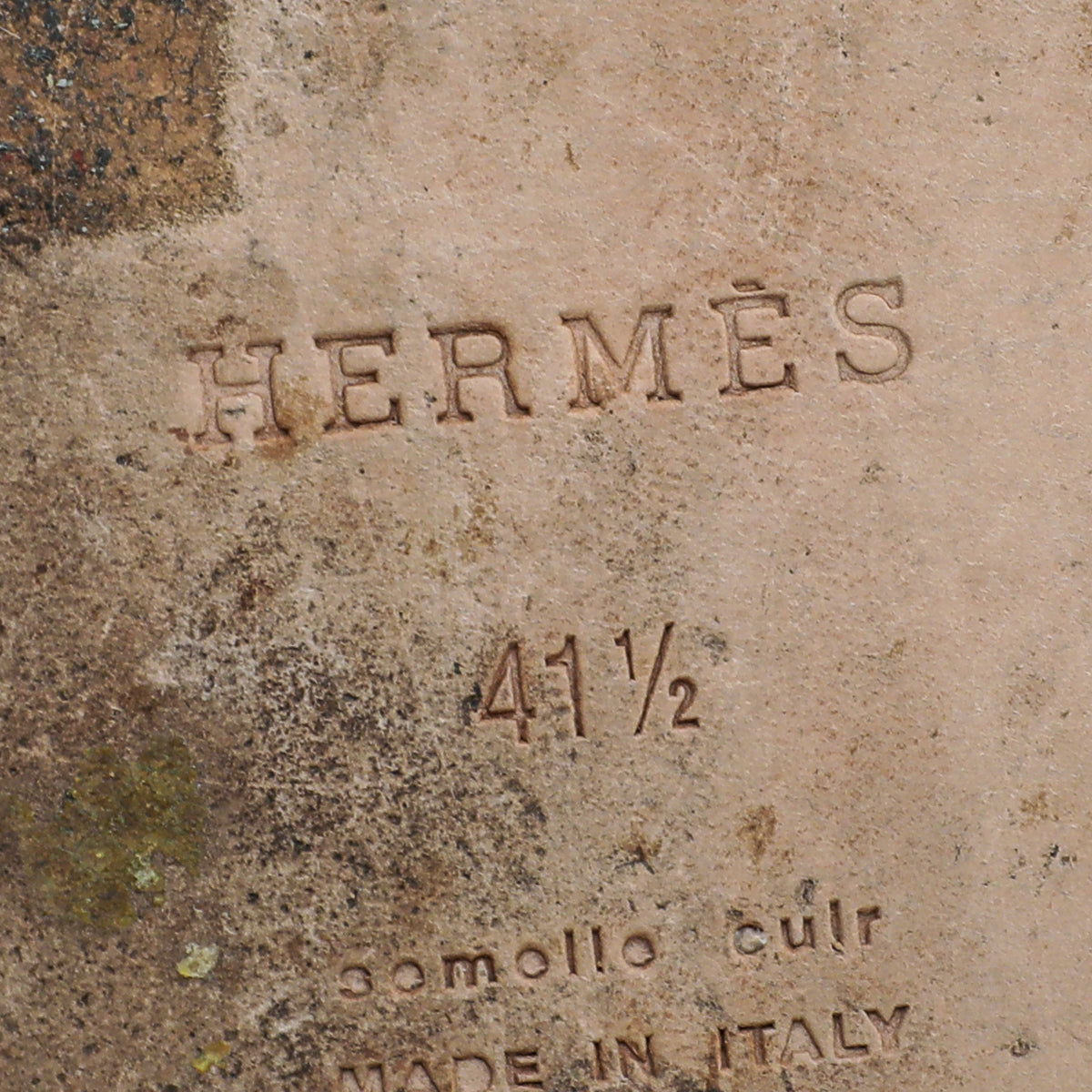 Hermes Gris Izmir Sandal 41.5