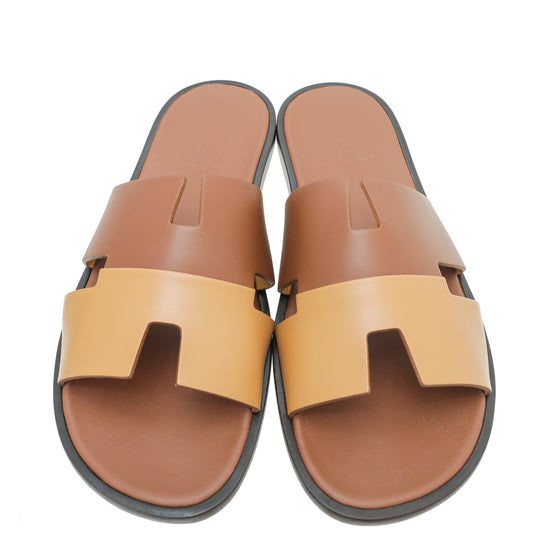 Hermes Bicolor Izmir Epsom Leather Sandal 42 – The Closet