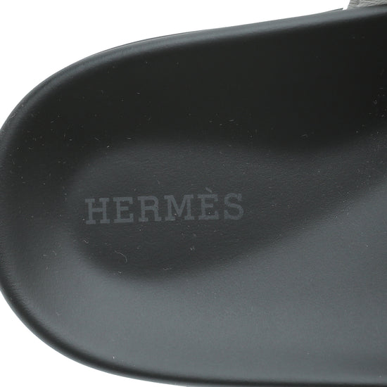 Hermes Blanc Chypre Sandal 41