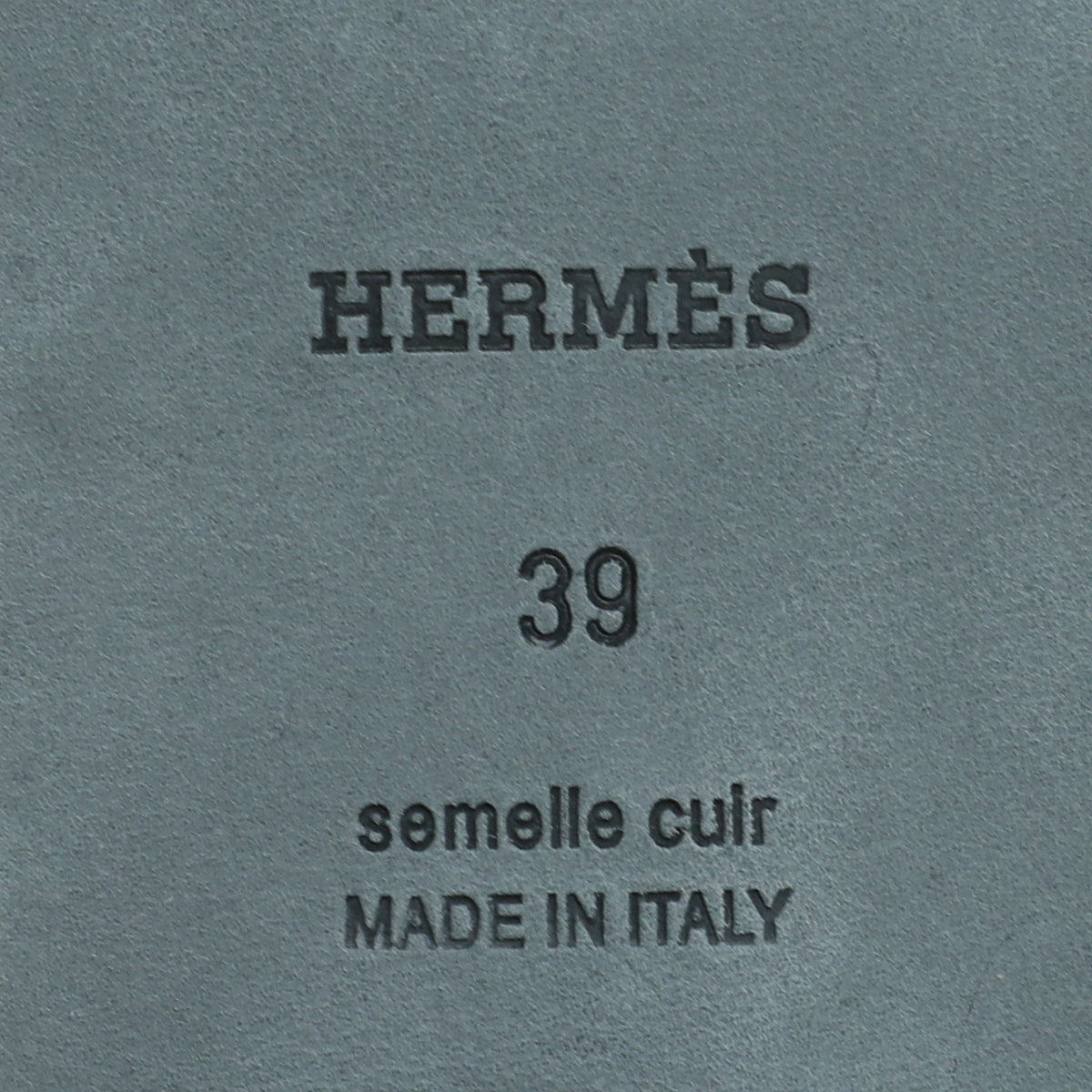 Hermes Blush Gris Fume Mink Fur Oran Sandals 39