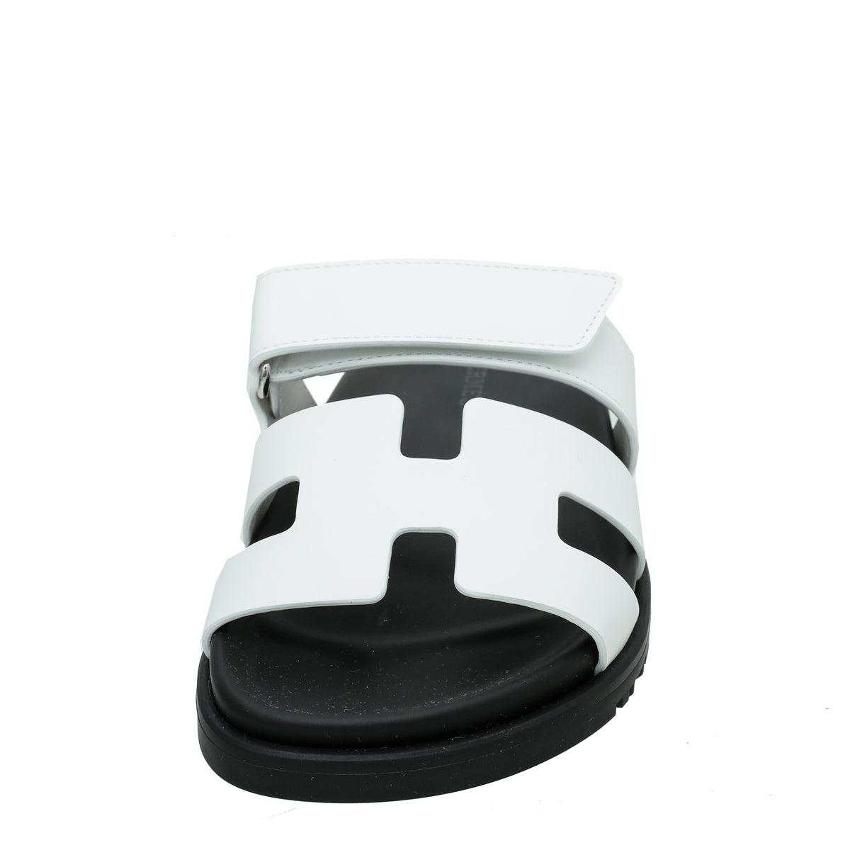 Hermes White Chypre Sandals 35.5-Hermes-THE CLOSET