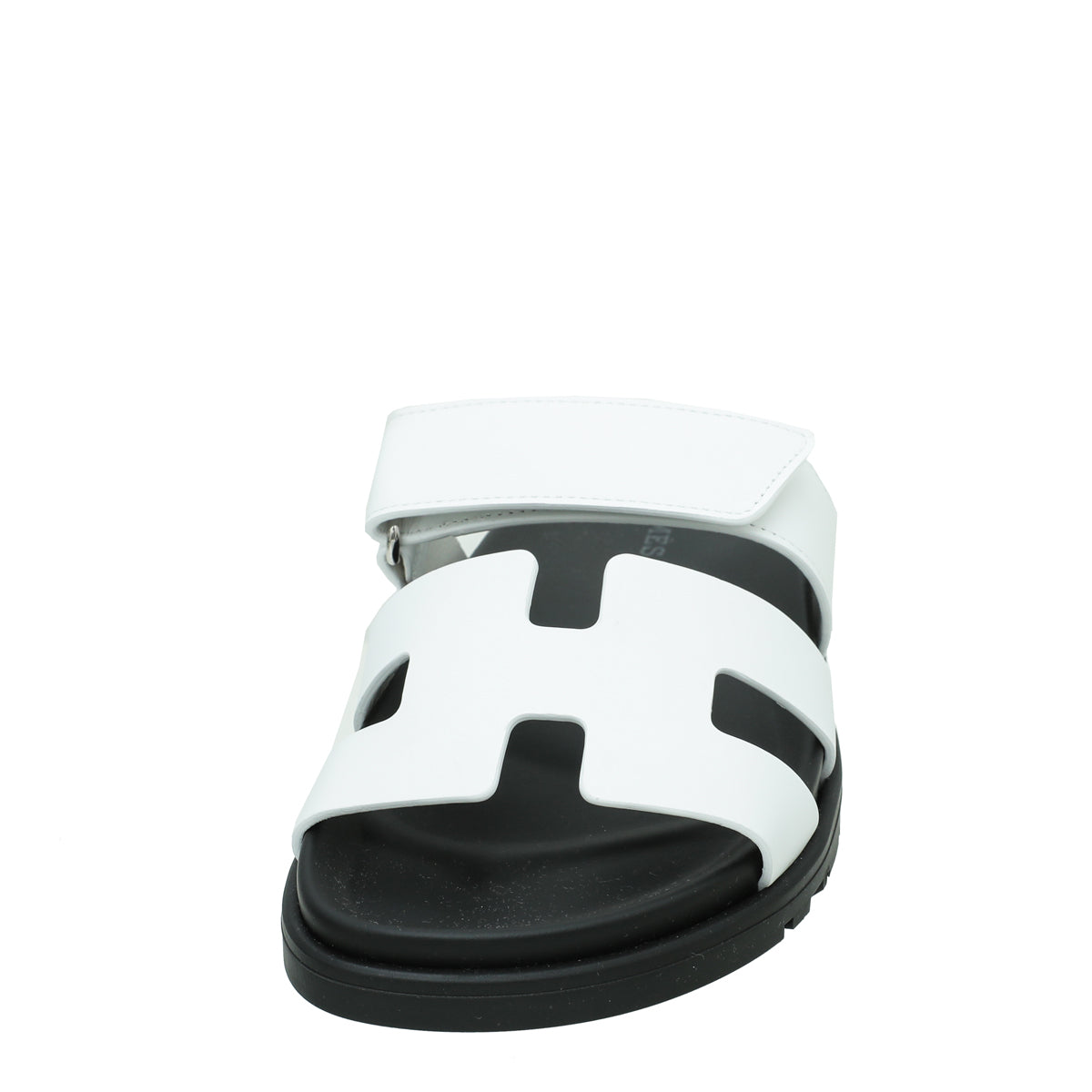 Hermes White Chypre Sandals 35.5-Hermes-THE CLOSET