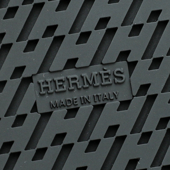 Hermes Black Chypre Sandals 36