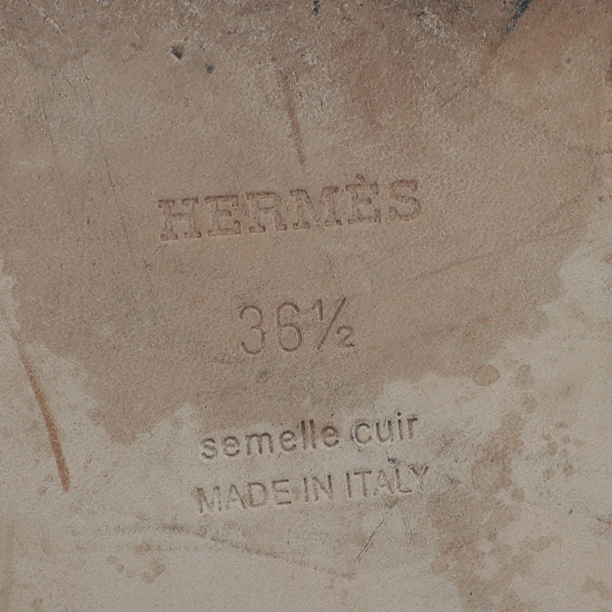 Hermes Vert D'eau Oran Braided Sole Wedge Sandal 36.5
