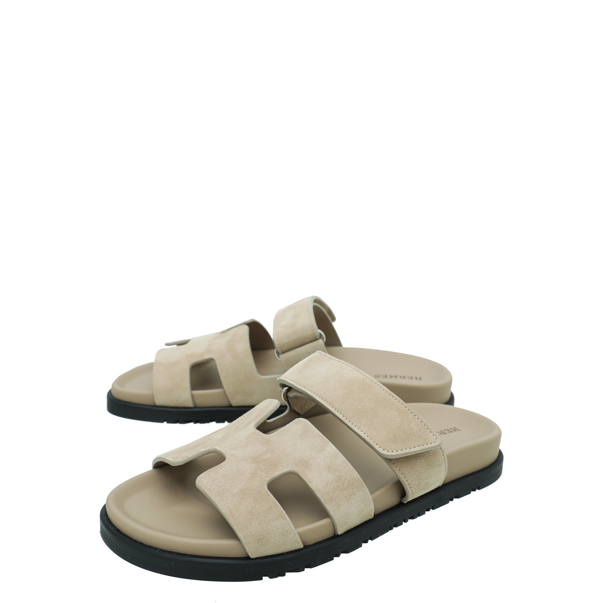 Hermes Beige Argile Chypre Sandals 37-Hermes-THE CLOSET